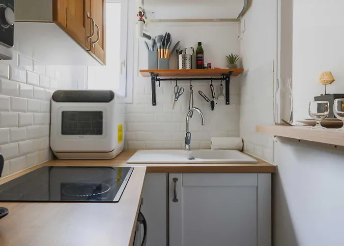 아파트 Charming - 1br- 4p- Oberkampf